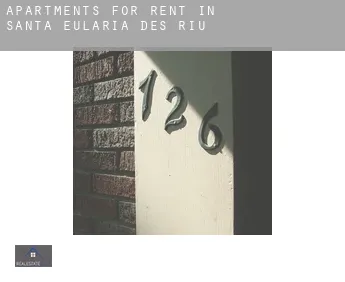 Apartments for rent in  Santa Eulària des Riu