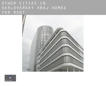 Other cities in Karlovarsky kraj  homes for rent