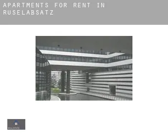 Apartments for rent in  Ruselabsatz