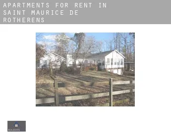 Apartments for rent in  Saint-Maurice-de-Rotherens