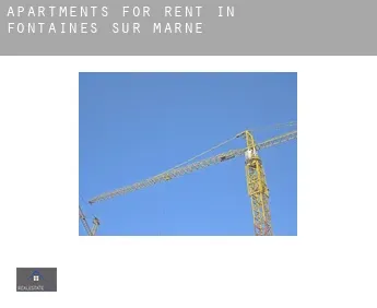 Apartments for rent in  Fontaines-sur-Marne
