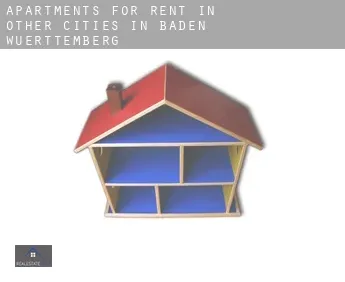 Apartments for rent in Other cities in Baden-Wuerttemberg