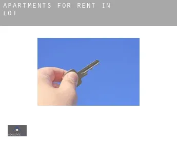 Apartments for rent in  Lot