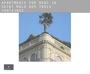 Apartments for rent in  Saint-Malo-des-Trois-Fontaines