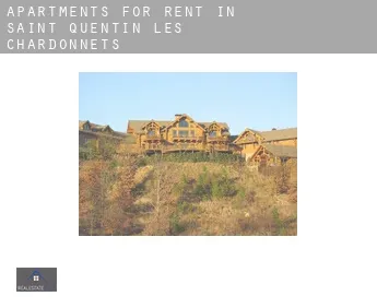 Apartments for rent in  Saint-Quentin-les-Chardonnets
