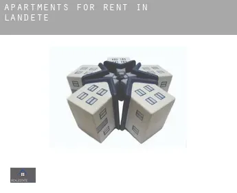 Apartments for rent in  Landete