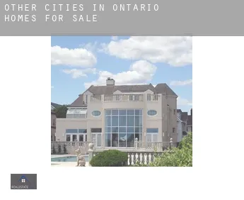 Other cities in Ontario  homes for sale