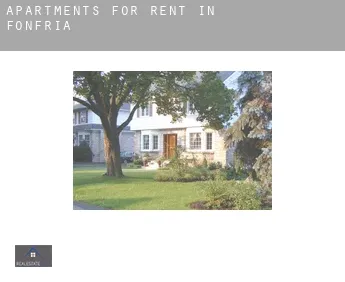 Apartments for rent in  Fonfría