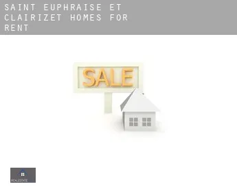 Saint-Euphraise-et-Clairizet  homes for rent