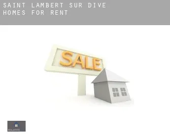 Saint-Lambert-sur-Dive  homes for rent