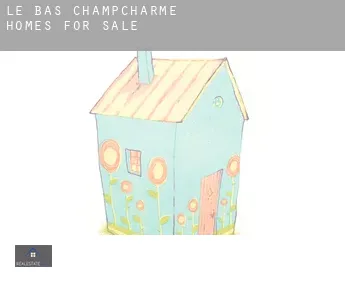 Le Bas Champcharme  homes for sale