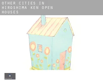 Other cities in Hiroshima-ken  open houses