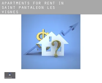 Apartments for rent in  Saint-Pantaléon-les-Vignes