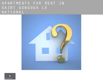 Apartments for rent in  Saint-Gengoux-le-National