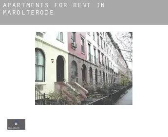 Apartments for rent in  Marolterode