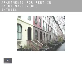 Apartments for rent in  Saint-Martin-des-Entrées