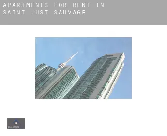 Apartments for rent in  Saint-Just-Sauvage