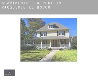 Apartments for rent in  Vacquerie-le-Boucq