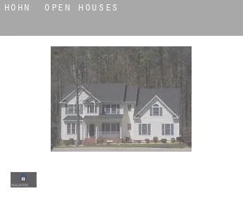 Hohn  open houses