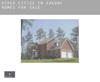 Other cities in Saxony  homes for sale